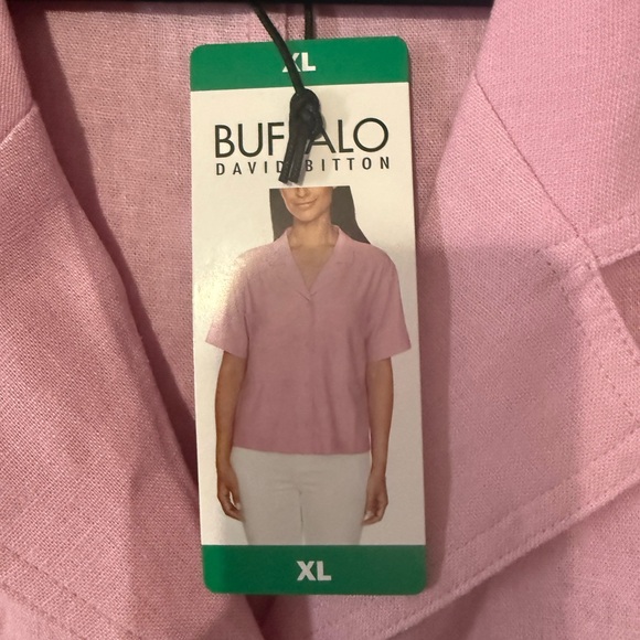 Buffalo David Bitton Light Pink Shirt - Picture 3 of 4